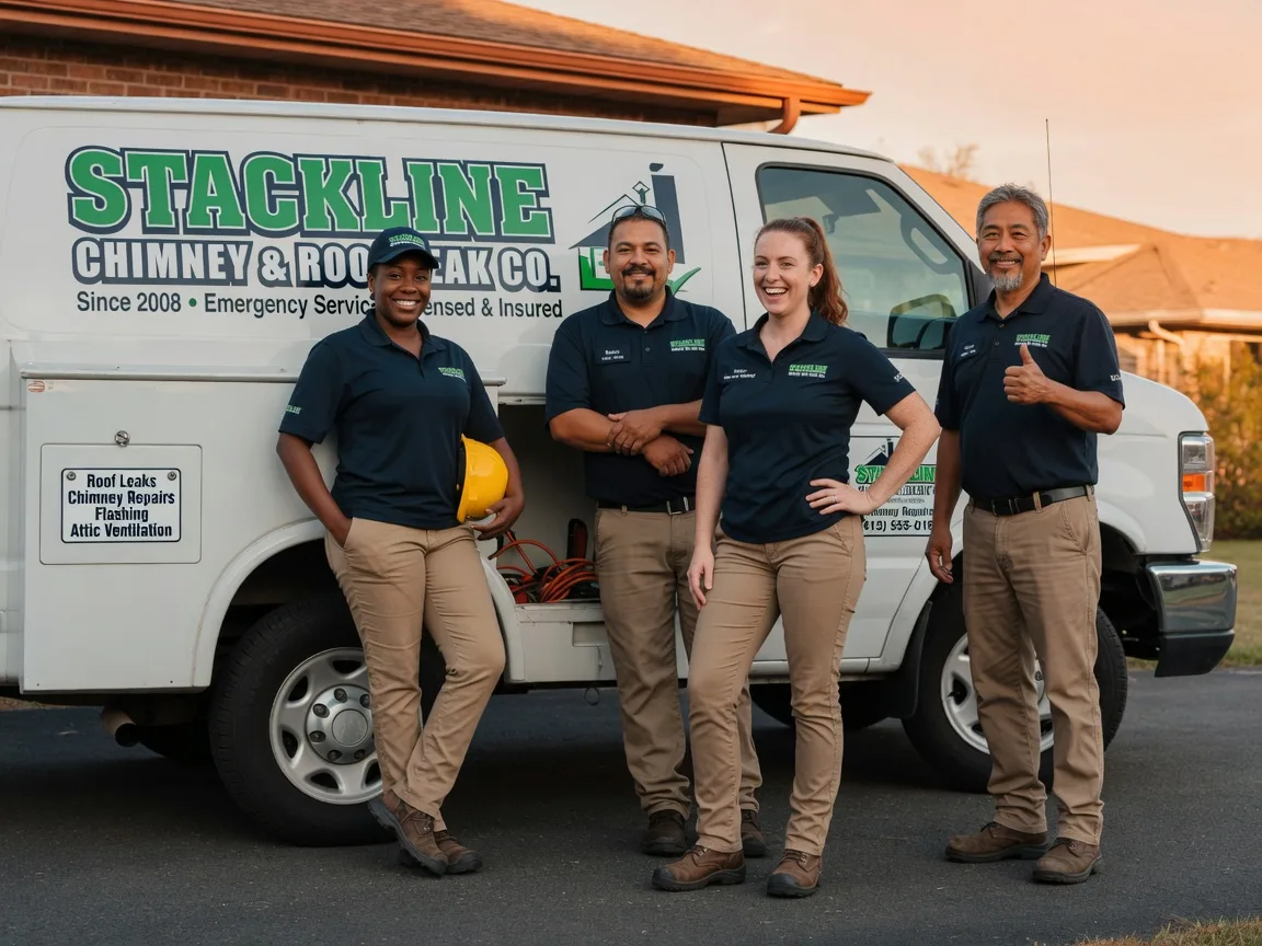 Chimney flashing repair company in Ringwood, OK